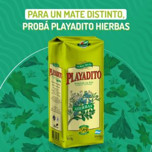 PAQUETE YERBA PLAYADITO C/HIERBAS 500 GR - Vista 6