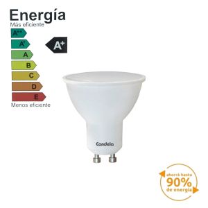 LAMPARA LED DICROICA 7W GU10 DIMERIZABLE CANDELA - Vista 6