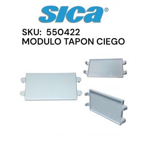 MODULO TAPON CIEGO LINEA SICA LIFE - Vista 1