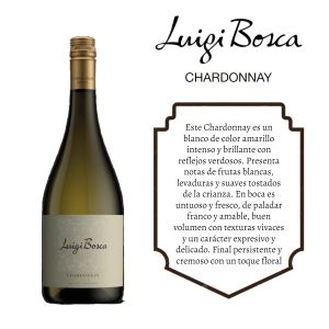 VINO LUIGI BOSCA CHARDONNAY 750 CC - Vista 2