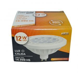 LAMPARA LED AR-111 12W DIMERIZABLE GU10 220V CANDELA - Vista 2