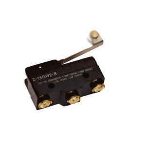 MICRO SWITCH INDIRECTO C/EJE CORTO Y RODILLO NYLON L Z-15GW2-B