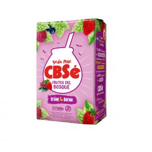 PAQUETE YERBA CBSE FRUTOS DEL BOSQUE  500 GR