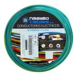 CABLE UNIPOLAR 1.5 MM X 100 METROS CONDUELEC VERDE/AMARILLO