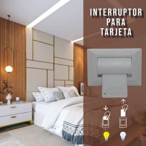 SET ARMADO INTERRUPTOR PARA TARJETA 3 MODULOS LINEA DUNA MAS EXULTT - Vista 3