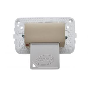 MODULO INTERRUPTOR P/ TARJETA 3 MODULOS BEIGE