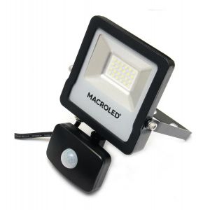 REFLECTOR LED SMD 20W IP65 CON SENSOR MOVIMIENTO MACROLED - Vista 2