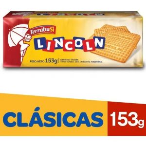 GALLETITAS LINCOLN CLASICA 153 GR - Vista 1