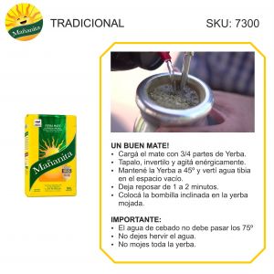 YERBA MAÑANITA 4 FLEX 500 GR X 10 UNIDADES - Vista 3