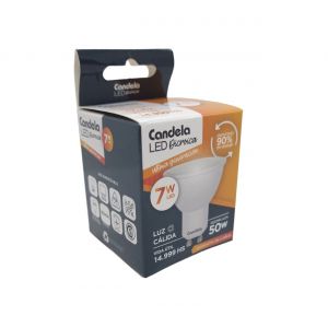 LAMPARA LED DICROICA 7W GU10 CANDELA - Vista 5