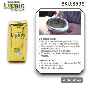 PAQUETE YERBA LIEBIG 500 GR X 5 UNIDADES - Vista 2