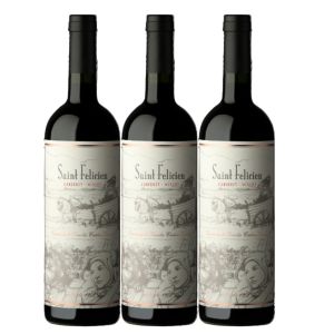 SAINT FELICIEN CABERNET MERLOT 750 ML X 3 UNIDADES