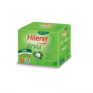 EDULCORANTE HILERET STEVIA FORTE 50 SOBRES