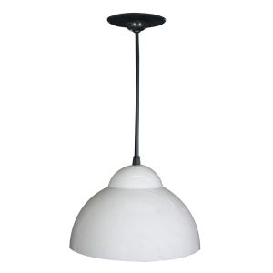 LAMPARA COLGANTE CAMPANA 1 LUZ BASICO BLANCO STAR BOX