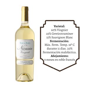 VINO NICASIA VINEY BLANCO 750 CC X 6 - Vista 2