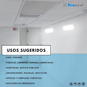 LUZ DE EMERGENCIA LED DE 30 LEDS SMD Y AUTONOMÍA REAL DE 6HS Y 3HS - Vista 5