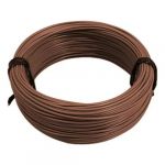 CABLE UNIPOLAR 6 MM X METRO CONDUELEC MARRON