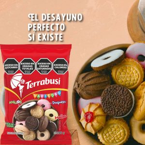 GALLETITAS DULCES TERRABUSI VARIEDAD MIX 390GR - Vista 2