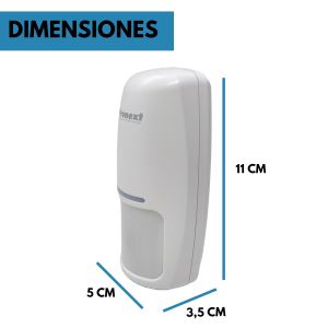 SENSOR MOVIMIENTO PIR INALÁMBRICO PARA ALARMAS WALA 10C Y WALA 2000 - Vista 4