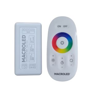 CONTROLADOR RGB RADIOFRECUENCIA + CONTROL TACTIL 288W MACROLED