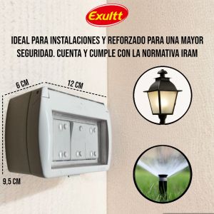 TAPA CAPSULADA EXTERIOR MEMBRANA APLICAR + 1 PUNTO EXULTT URBANA - Vista 3