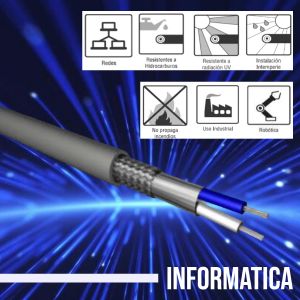 CABLE MULTIPAR DE INSTRUMENTACIÓN BLINDADO RS 485 1 PAR 24 AWG - Vista 2