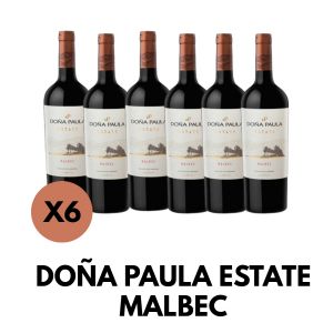 DOñA PAULA ESTATE MALBEC CAJA X6 UNIDADES - Vista 1