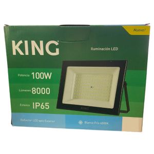 REFLECTOR LED KING 100W 8000LM FRIO 6500K - Vista 2