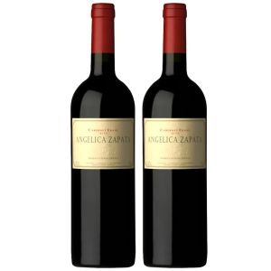 VINO ANGELICA ZAPATA CABERNET FRANC 750 ML X 2 UNIIDADES