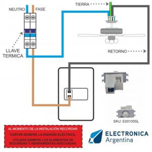 MODULO VARIADOR DE VENTILADOR BLANCO SICA LIFE - Vista 2