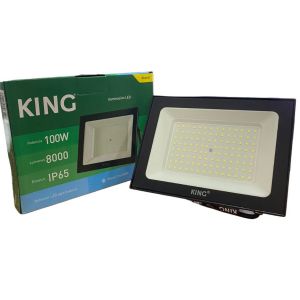 REFLECTOR LED KING 100W 8000LM FRIO 6500K - Vista 1