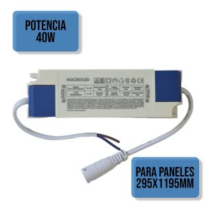 DRIVER PARA PANEL 40W 30X120 MACROLED - Vista 2