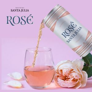 VINO SANTA JULIA ROSE LATA 269 CC - Vista 4