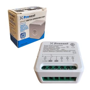 INTERRUPTOR DIMERIZABLE 1 SALIDA SMART WIFI 16A PRONEXT