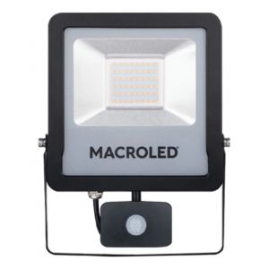 REFLECTOR LED SMD 50W IP65 CON SENSOR MOVIMIENTO MACROLED