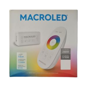 CONTROLADOR RGB RADIOFRECUENCIA + CONTROL TACTIL 288W MACROLED - Vista 1