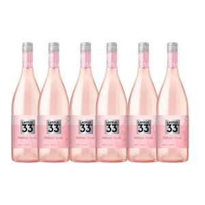 VINO LATITUD 33º MALBEC ROSE 750CC X 6 BOTELLAS