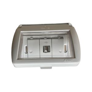 TAPA CAPSULADA EXTERIOR MEMBRANA + 1 USB DOBLE EXULTT - Vista 1