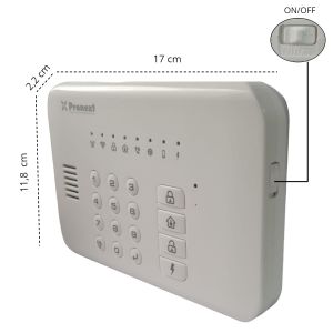 ALARMA SMART WIFI + GSM WALA 3000 - Vista 6