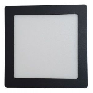 PANEL LED APLICAR CUADRADO 6W NEGRO MACROLED - Vista 4