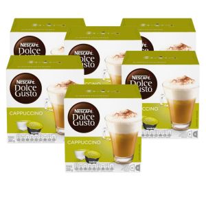 CAPSULAS DE CAFE DOLCE GUSTO CAPUCCINO X 6 CAJAS