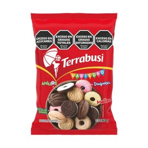 GALLETITAS DULCES TERRABUSI VARIEDAD MIX 390GR