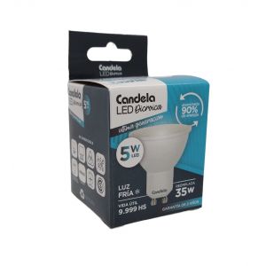 LAMPARA LED DICROICA 5W GU10 CANDELA - Vista 2