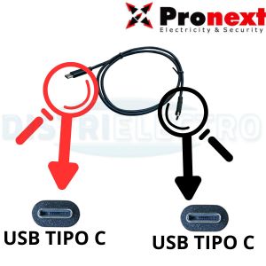 CABLE USB C A USB C 1 MT 5A - Vista 1