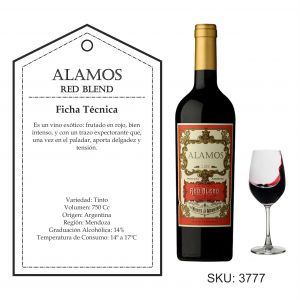 ALAMOS RED BLEND 750 ML - Vista 1