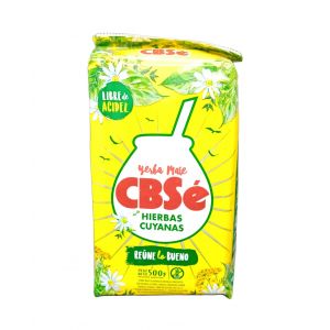 PAQUETE YERBA CBSE HIERBAS CUYANAS 500 GR