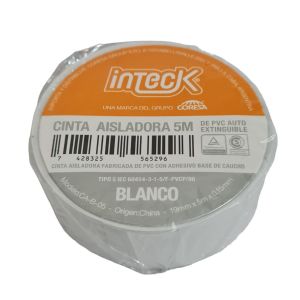 CINTA AISLADORA PVC  5 MTS INTECK - Vista 3