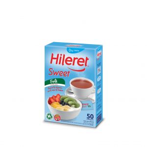 EDULCORANTE HILERET SWEET FORTE 50 SOBRES - Vista 1