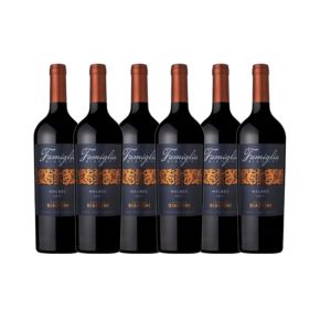 VINO BIANCHI FAMIGLIA MALBEC 750 ML X6 UNIDADES