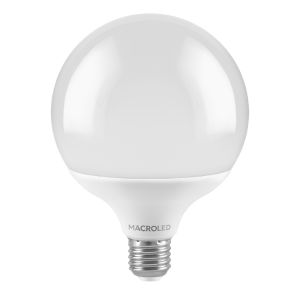 LAMPARA GLOBO CHICO LED 14W E27 MACROLED